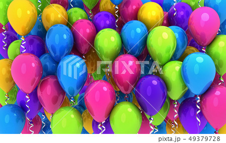 Many colours balloons, background Many colours balloons, background 49379728