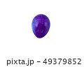 Colorful handmade easter egg isolated on a white 49379852