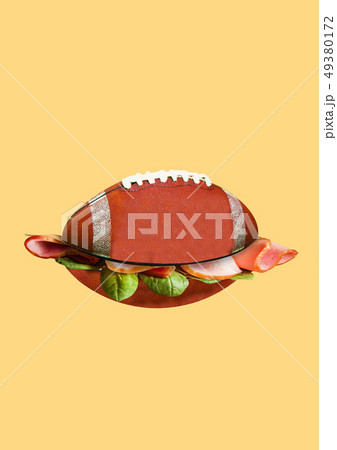 An alternative break. Modern design. Contemporary art collage. An alternative break. Modern design. Contemporary art collage. 49380172