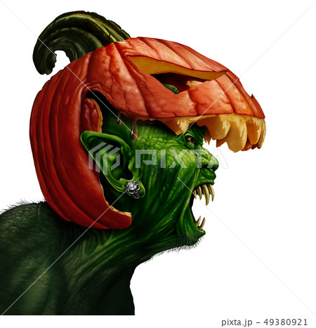 Halloween Pumpkin Monster Halloween Pumpkin Monster 49380921