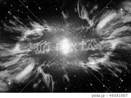 galaxy in a free space 49381007