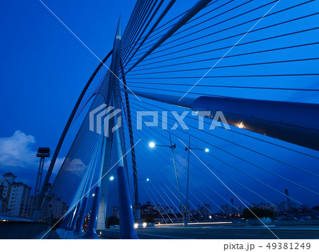 マレーシア・プトラジャヤ・セリワワサン橋 Seri Wawasan Bridge, Malaysia 49381249