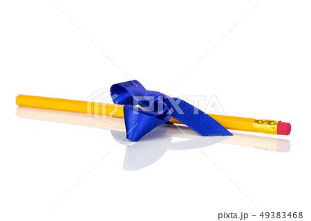Yellow simple pencil isolated on white Yellow simple pencil isolated on white 49383468