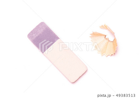 Yellow simple pencil isolated on white 49383513