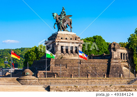 Memorial German Unity in Koblenz 49384124