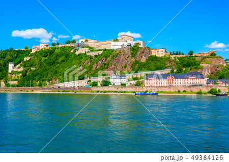 Ehrenbreitstein Fortress in Koblenz, Germany 49384126