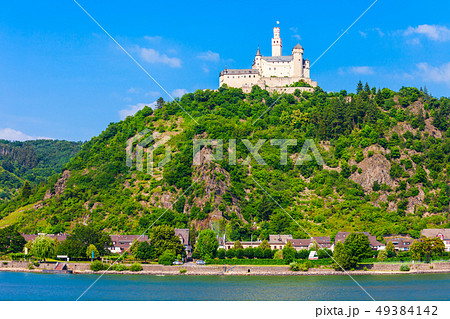 Marksburg old castle in Germany Marksburg old castle in Germany 49384142