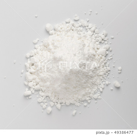White Powder of Concrete, Clay or Bentonite on 49386477