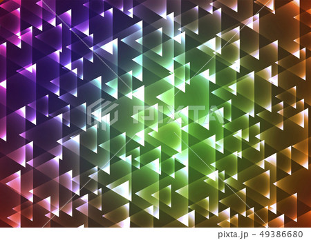 Set triangulars background 49386680