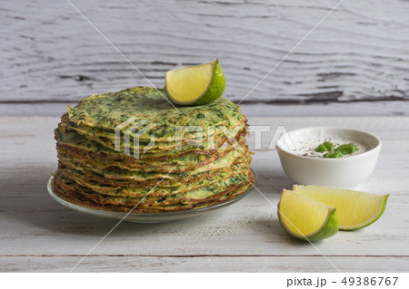 Spinach Adai - Indian green pancakes. Ramadan food 49386767