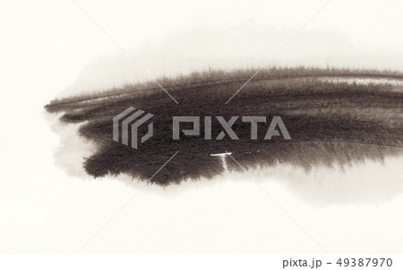 背景 水彩画 色 49387970