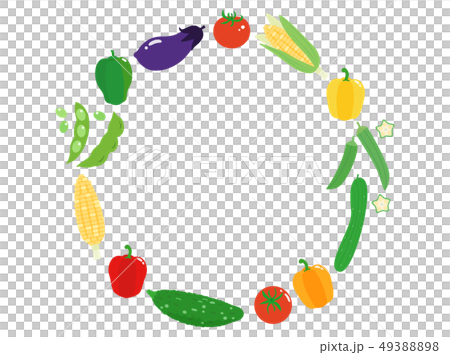 夏野菜3 フレーム 49388898