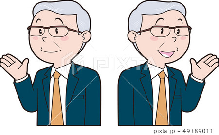 男性シニアビジネスマン 男性シニアビジネスマン 49389011