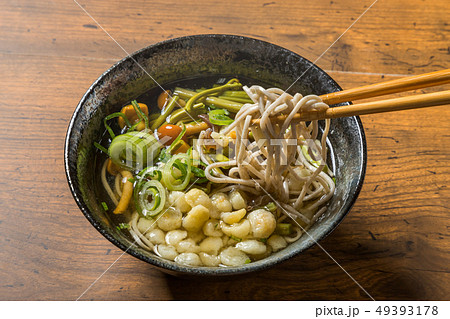 Common Buckwheat noodle(soba) japanese foods 49393178