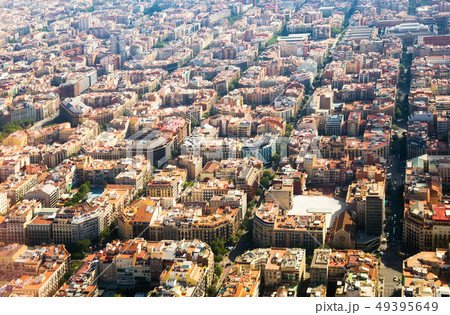 Residential area of Barcelona in Spain Residential area of Barcelona in Spain 49395649