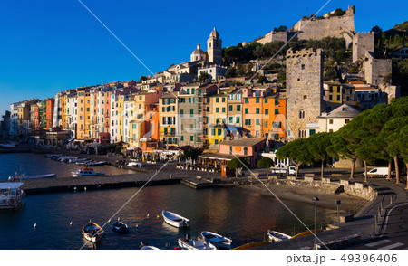 Portovenere on Ligurian seaside, Italy 49396406