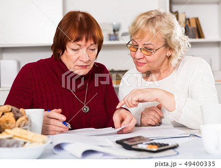 Two elderly women faced financials troubles 49400335