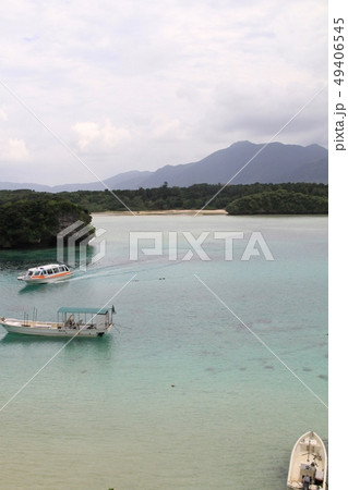 曇りの日の石垣島川平湾　沖縄旅行 49406545