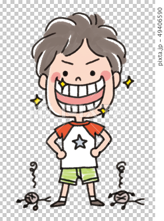 Children's trouble _ beautiful teeth 49406590