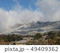 春雪の屏風岩 49409362