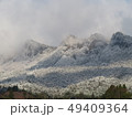 春雪の屏風岩 49409364