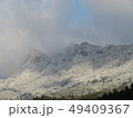 春雪の屏風岩 49409367