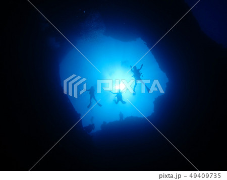 水中洞窟 奄美 水中洞窟 奄美 49409735