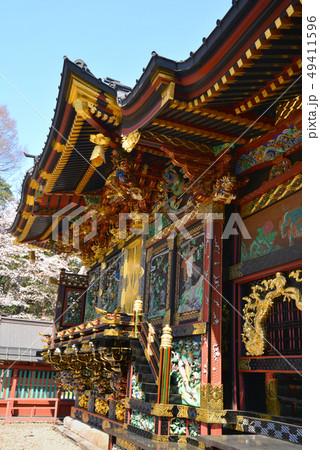 桜咲く　妻沼聖天山 49411596