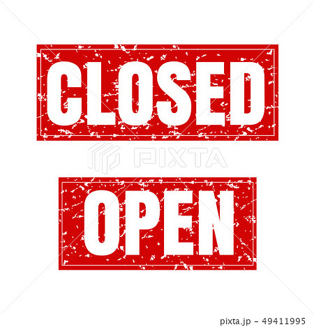 Open And Closed Sign 49411995