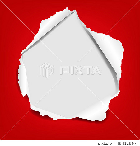 Torn Paper Isolated 49412967