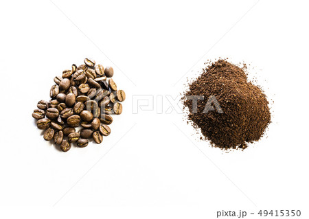 コーヒー豆(グァテマラ)とコーヒー粉(ブレンド)　 49415350