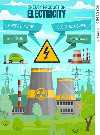 Electricity power stations, renewable sources 49415356