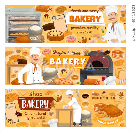 Bakery shop cakes, baker patisserie pastry menu Bakery shop cakes, baker patisserie pastry menu 49415623