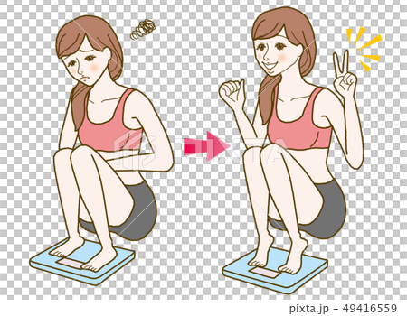 ダイエット成功_体重_before after ダイエット成功_体重_before after 49416559