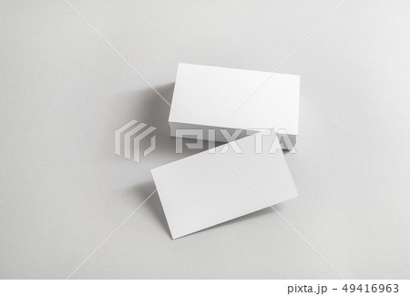 Blank business cards Blank business cards 49416963