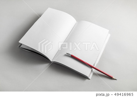 Book and pencil 49416965