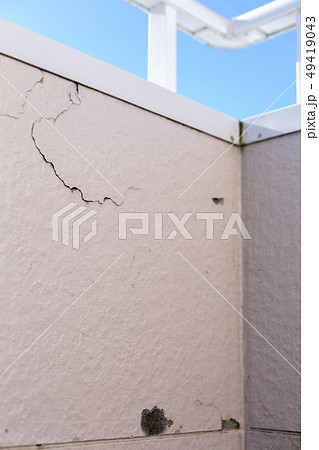 ベランダの修理　修理前 49419043