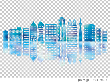 辦公樓水彩 49419604