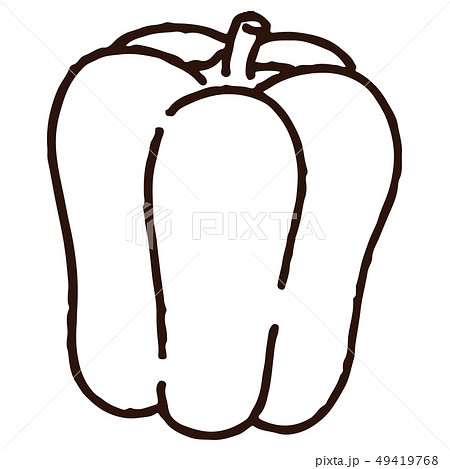 Handwritten Style Peppers Stock Illustration