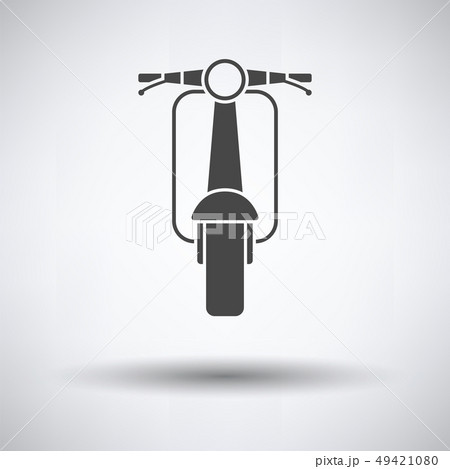 Scooter icon front view Scooter icon front view 49421080