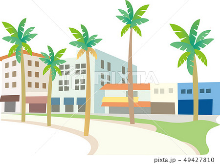 ベニスビーチのイラスト素材