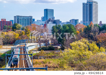 仙台市街と地下鉄東西線 仙台市街と地下鉄東西線 49428614