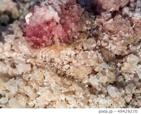 Closeup of Indian salt Closeup of Indian salt 49429270