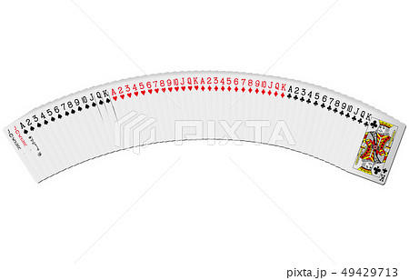 トランプ全部一列 トランプ全部一列 49429713