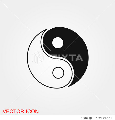 Yin Yang Icon Vector Sign Symbol For Designのイラスト素材 Yin Yang Icon Vector Sign Symbol For Designのイラスト素材