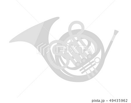 ホルンのイラスト素材 49435962 Pixta