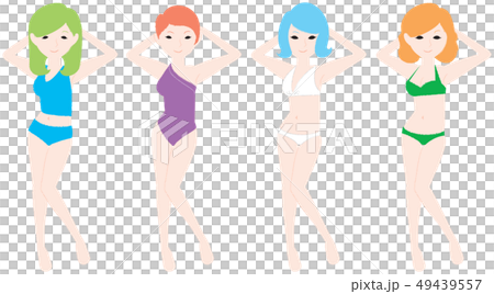 大人/女性/8/全身前細水B01 49439557