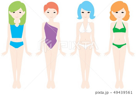 大人/女性/8/全身前細水直01 49439561