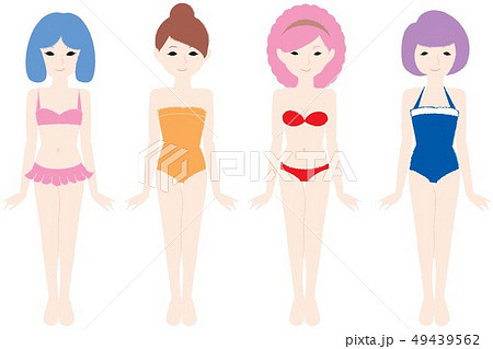 大人/女性/8/全身前細水直02 大人/女性/8/全身前細水直02 49439562