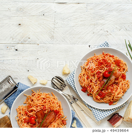 Spaghetti alla amatriciana 49439664